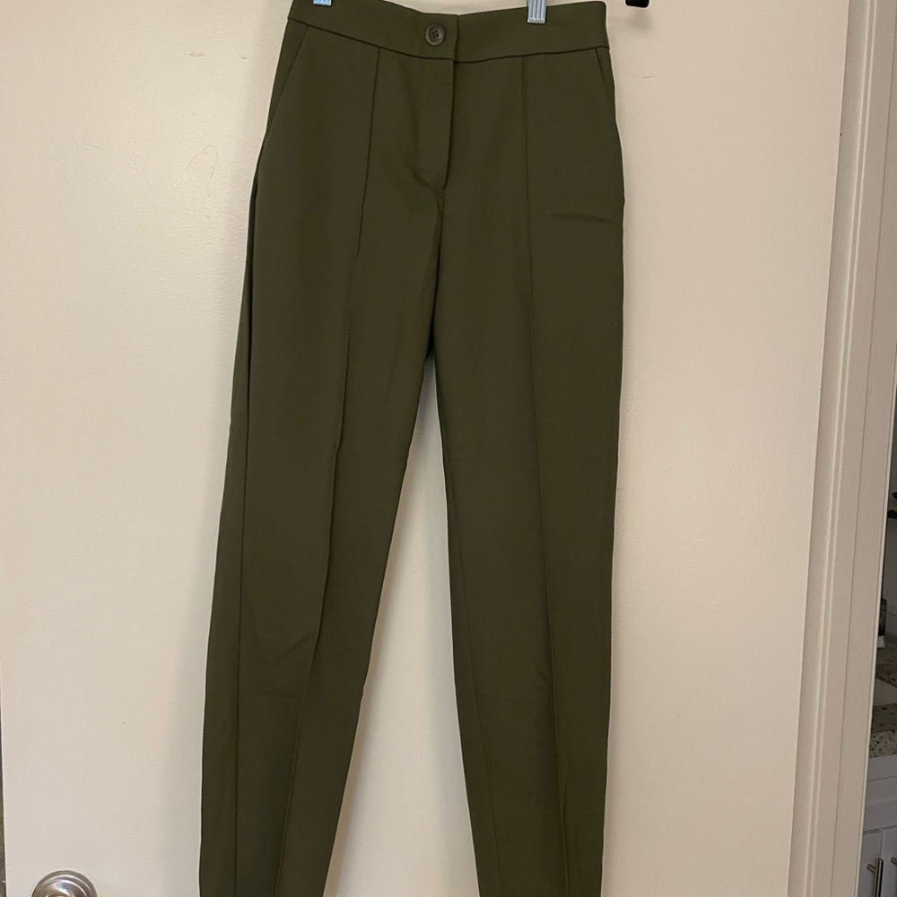 Express Green Tailored Trousers